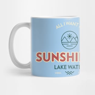 Sunshine Lake Lover Mug